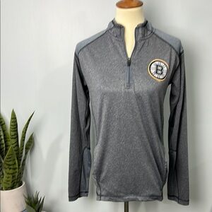 ❄️ Boston Bruins NHL Hockey 1/4 Pullover Size Small
